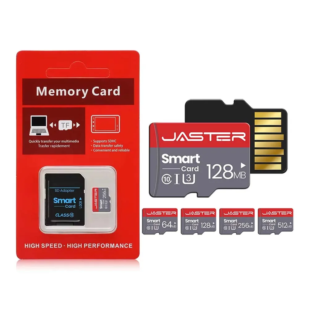 JASTER Speicherkarte mit geringer Kapazität, 64 MB, 128 MB, 256 MB, 512 MB, Micro-Karte, 128 MB SD-Karte, Micro-Karte Image
