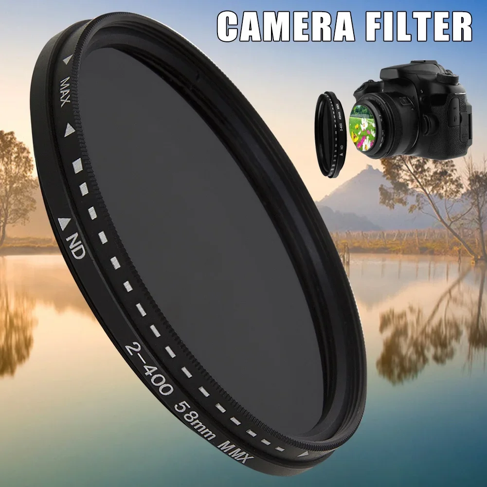 Fader Variabler ND-Filter, einstellbar, ND2 bis ND400, Neutraldichte für Kameraobjektiv, Kamerazubehör, Fotografia nd cai Turismo Image