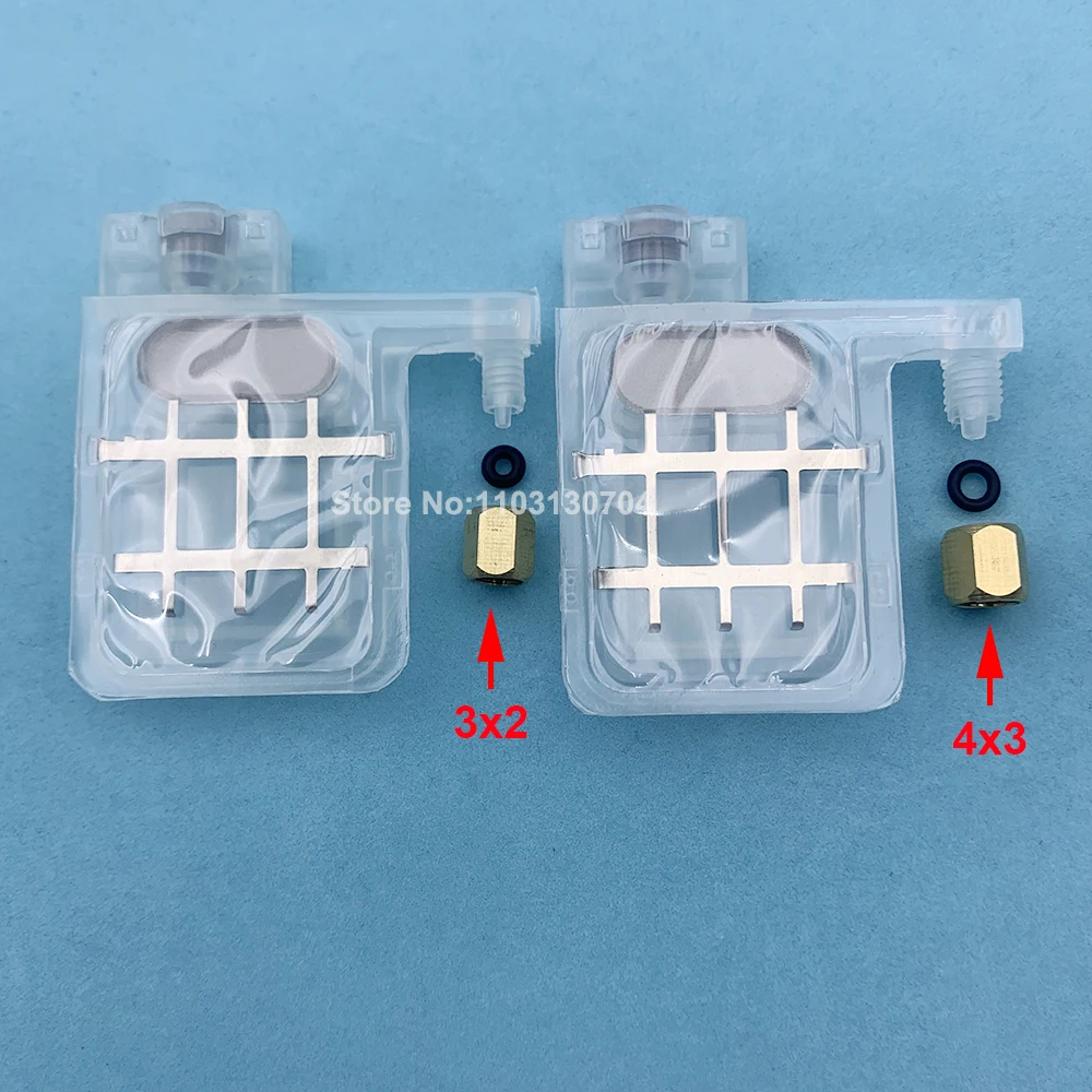 10PCS DX5 Tinte Dämpfer Transparent Dumper Für Epson DX5 XP600 4720 i3200 5113 Druckkopf druckkopf Eco Solvent Drucker Plotter Image