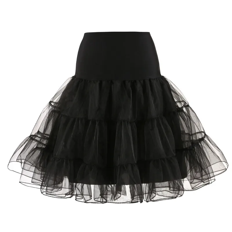 67CM 50s Retro Unterrock Schaukel Vintage Petticoat Fancy Net Rock Rockabilly Rock Tutu Pettiskirt S/M L /XL 2XL/3XL 4XL 6XL