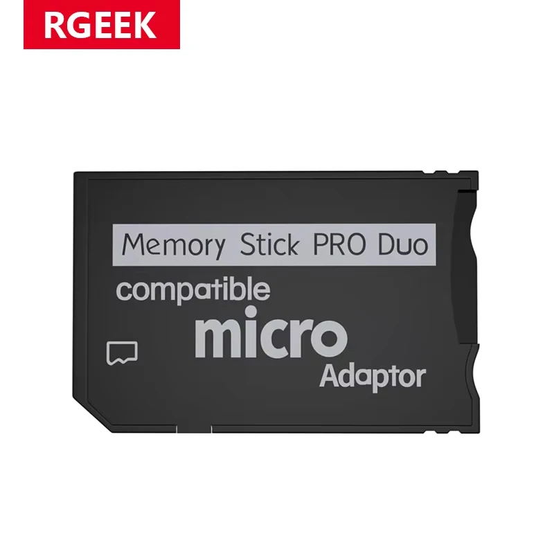 Mini Memory Stick Pro Duo Kartenleser Neuer Micro SD TF auf MS-Kartenadapter unterstützt Zugang 2 GB Speicher SD-Karte und 16 GB TF-Karte Image