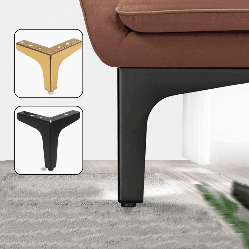 KK & FING 10-15cm Kaltgewalzte Stahl Möbel Beine Möbel Schrank Füße Schwarz Tisch Füße Sofa Bein möbel Ersatz Fuß