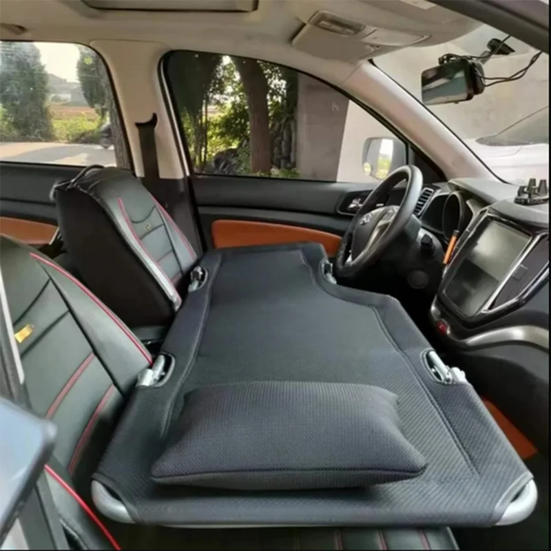 Universelles, vorderes, spezielles Auto-Klappbett, tragbar, für SUV, Limousine, LKW, Zuhause, Reisen, Schlafmatte Image