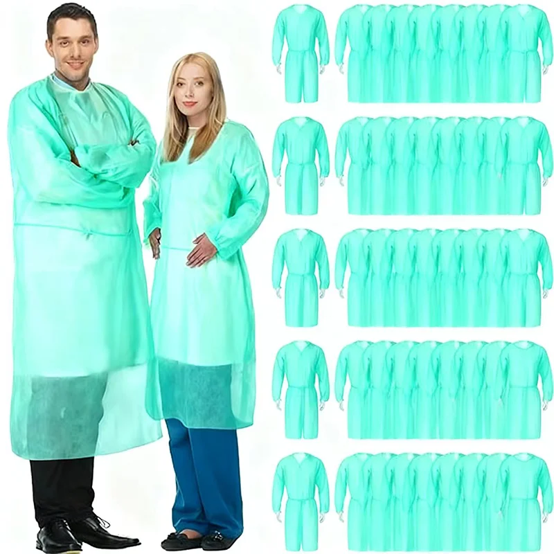 Die Einweg-PPE-Schutzkleidung ist leicht und atmungsaktiv und bietet persönlichen Schutz und Umweltsicherheit Image