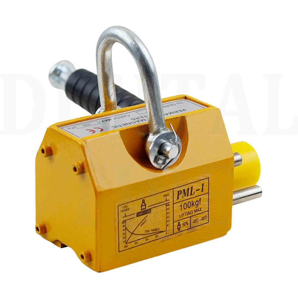 Starker Magnetischer Kran mit Arbeitserleichterndem Design, Permanentmagnet-Sauger, Neodym-Magnethebevorrichtung ﻿ 100kg Image