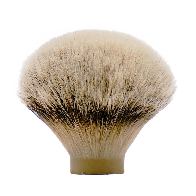 Boti Brush-SHD Leader Silvertip Badger Hair Knot Rasierpinsel Bulb Shape Herren Bartwerkzeug Rasierknoten handgefertigt Image