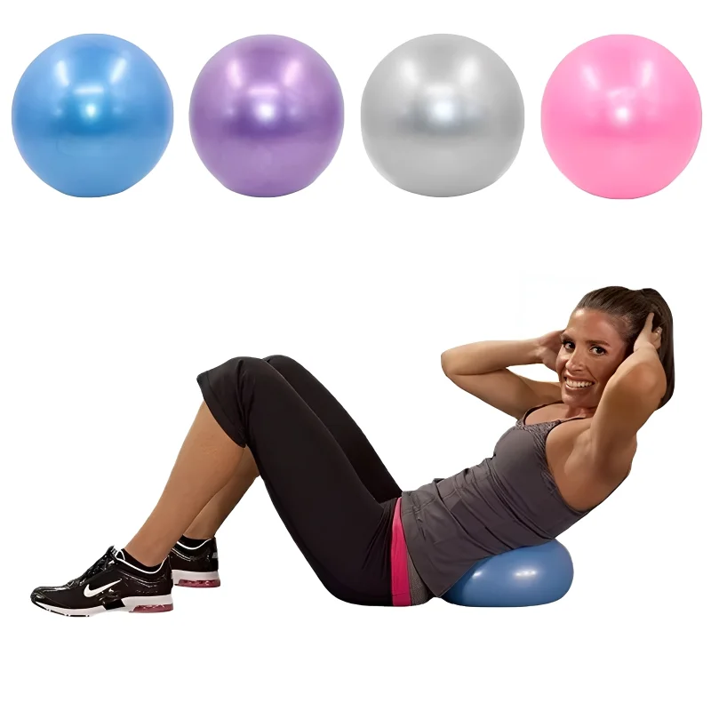 25cm neue Yoga Pilates Ball Übung Gymnastik Fitness Balance Fitness studio Kern Indoor Training Mini Bälle kleine Therapie verbessert Image