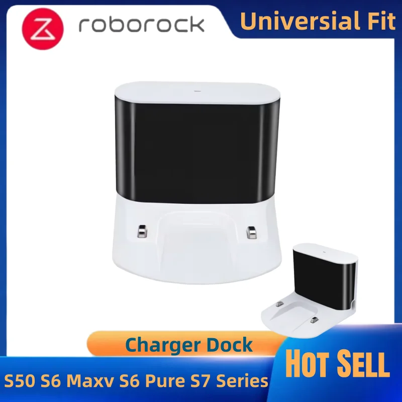 Ersatz-Ladestation für Roborock – kompatibel mit S50/S51/S55/S65/T65/S5 MAX/S6 MaxV/S6 Pure/S7 Roboterstaubsaugern Image
