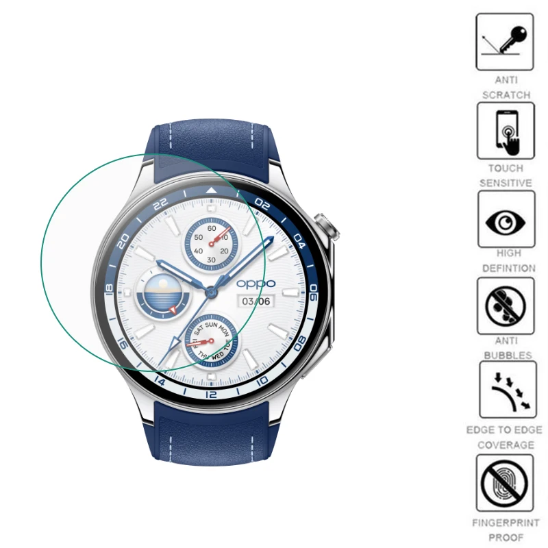 5 stücke TPU Weiche Smartwatch Klare Schutz Film Für OPPO Uhr X/OnePlus Uhr 2 Display Screen Protector Abdeckung smart Zubehör Image
