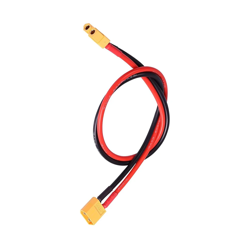 XT60 12AWG Paralleler Batterieanschluss Stecker/Buchse Kabel Dual Extension 40CM/60CM Silikondraht für RC Batteriemotor Image