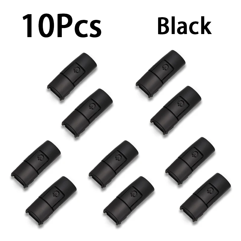10 Stücke Bunte Metall Schnürsenkel Clip Drücken schnalle Schnürsenkel Drücken Schloss Schuhe Zubehör AF1 Turnschuhe Kits Metall Schnürsenkel schnalle Image