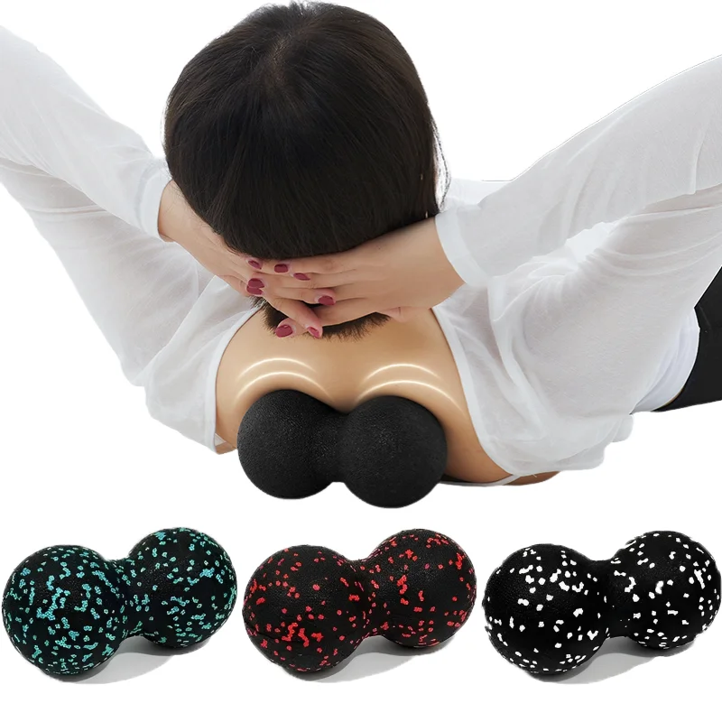 EPP Yoga Erdnussbälle Körpermassage Faszienball Anzug Schaumstoff Hohe Dichte Muskelentspannung Übung Fitness Schmerzen lindern Zervikale Image