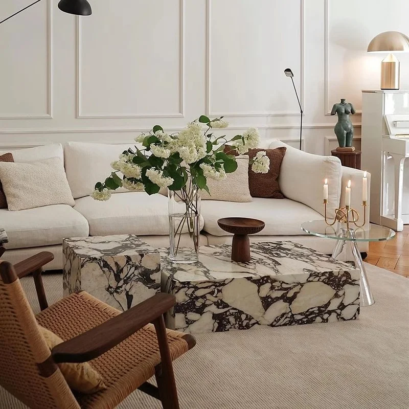 Lagerung Luxus Nordic Couchtisch Platzsparende Moderne Dekoration Klaren Beistelltisch Einzigartige Bücher Mesa Auxiliar Home Möbel Image