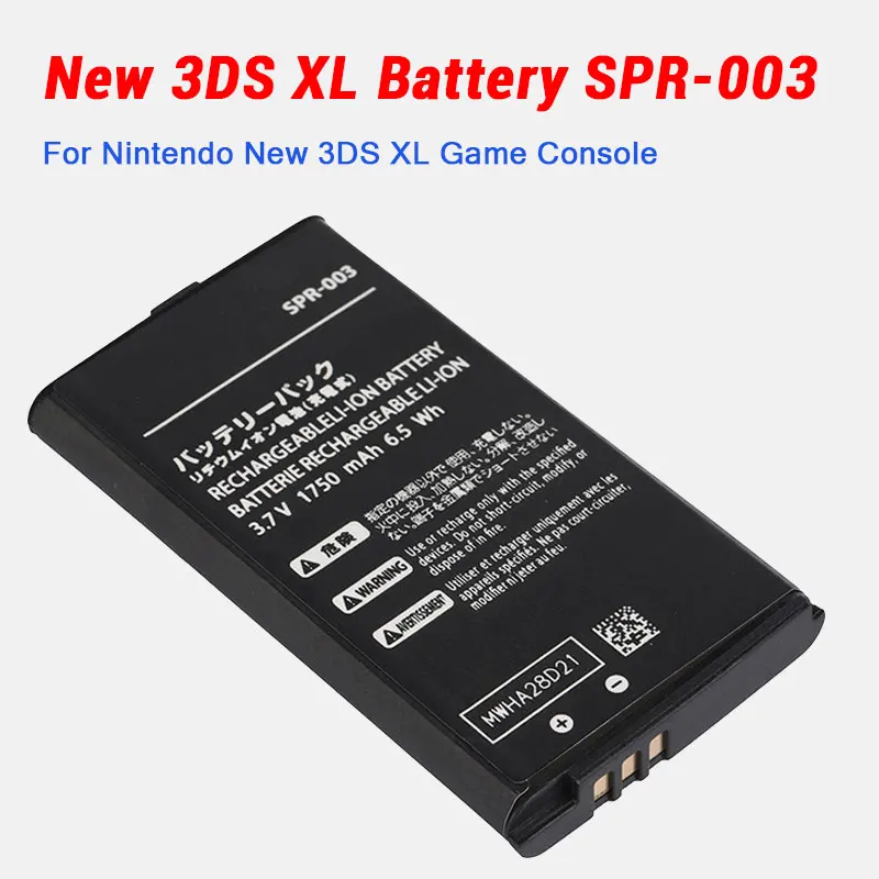 SPR 003 Batterie Neue 3ds Xl für Nintendo N3dsxl Handheld Spielkonsole New3dsxl SPR-003 Ersatz wiederaufladbare Lithium-Batterien Image