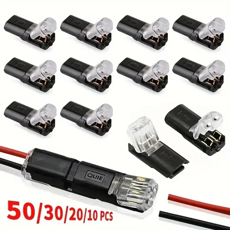 2-Pin-Steckverbinder für Auto-Kabel, Elektrischer Anschlussstreifen, Verbindungswerkzeuge, Neuer Wasserdichter Elektrischer Steckverbinder Image