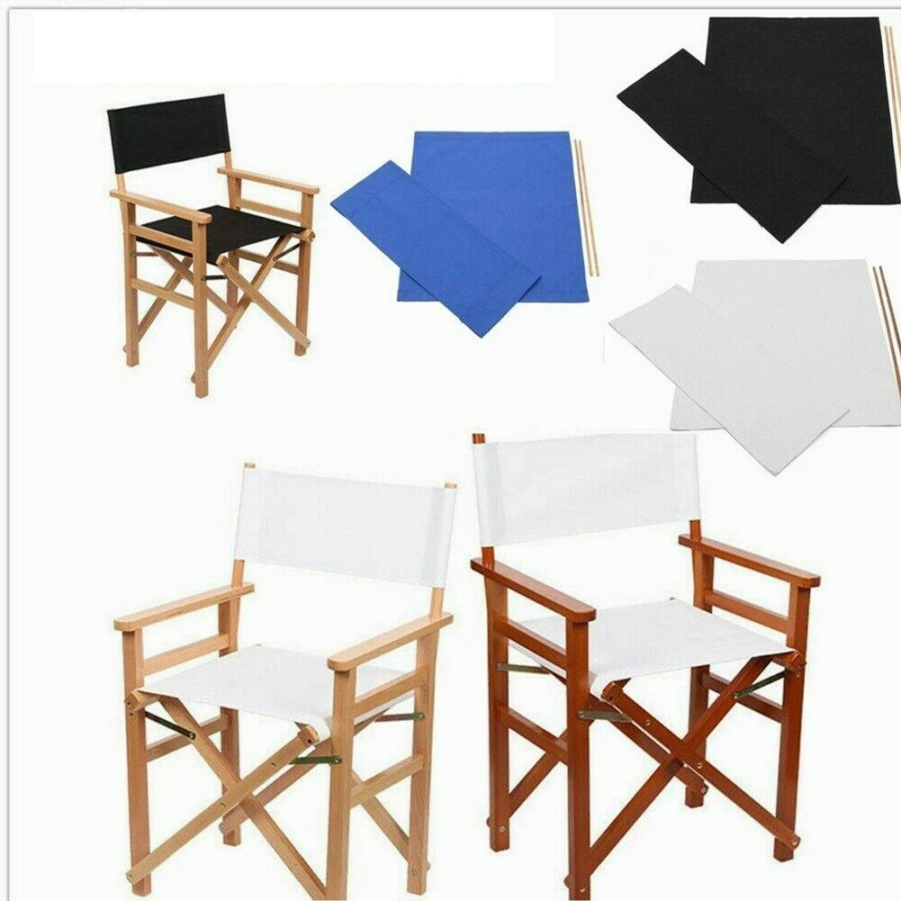 Waschbare Stuhl-Sitzbezüge, Kit, Regiestuhl-Sitz, Ersatz-Leinenbezug, Outdoor, Camping, Angeln, Strandkorbbezug