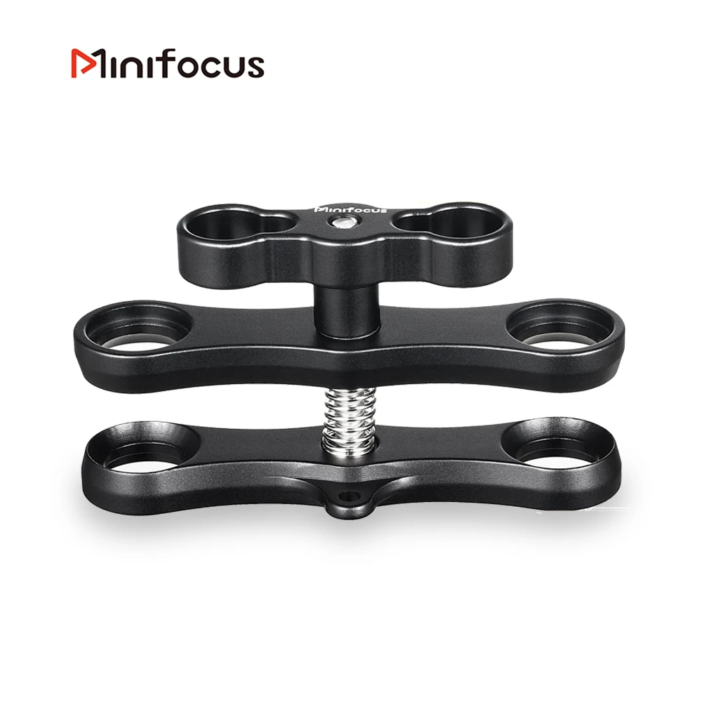 Tauchen Erweiterte Blitzlichter Ball Schmetterling Clip Arm Klemme Montage 1 Zoll Für Gopro Kamera Unterwasser Tablett Halterung Ball Halterung Image