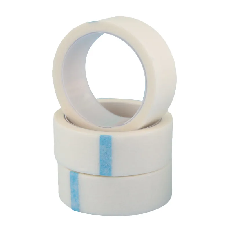3 Rollen/Set transparentes Klebeband, chirurgisches Klebeband, Erste-Hilfe-Klebeband, atmungsaktives Klebeband, Pflege von Wundverletzungen, 1,25 cm, Pflaster Image