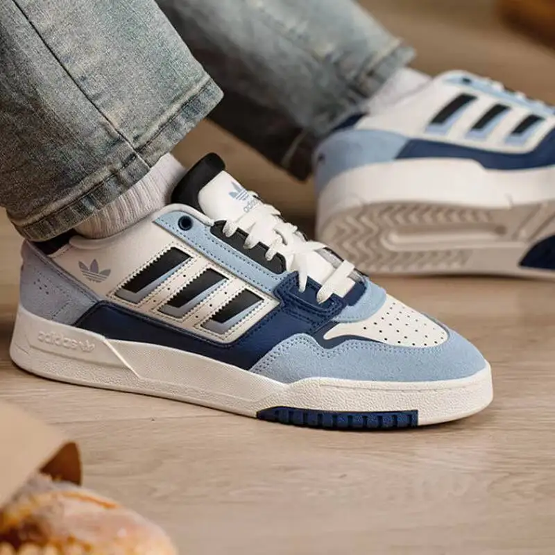 adidas Originals Herren Forum Low Classic Sneakers Retro Streetwear Skateboarding Freizeitschuhe KJ1109