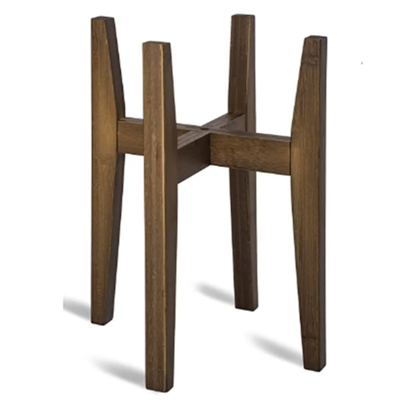 A04I Pflanzenständer, verstellbar, moderne Zimmerpflanzenständer, Eckblumenhalter für drinnen und draußen, passend für 18 bis 30 cm große Töpfe