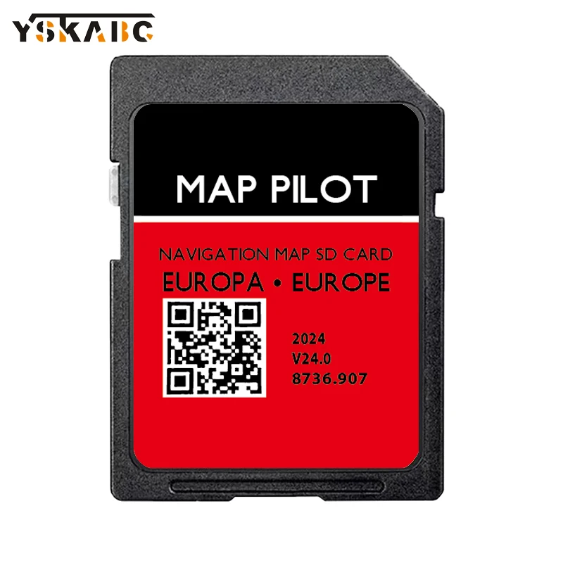 Europa-Karten-Update Navigationssysteme für Mercedes Becker A B C E-Klasse CLA CLS GLA GLK 2024 SD-Karte 8736.907 NTG4.5 System 8GB Image