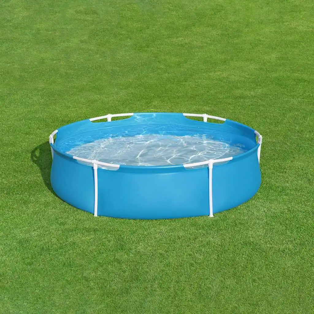 Bestway Mein Erster Frame-Pool 152 cm Outdoor-Garten-Wasserspielbecken Familien-Freizeitpool Sommer-Wasserparty Image