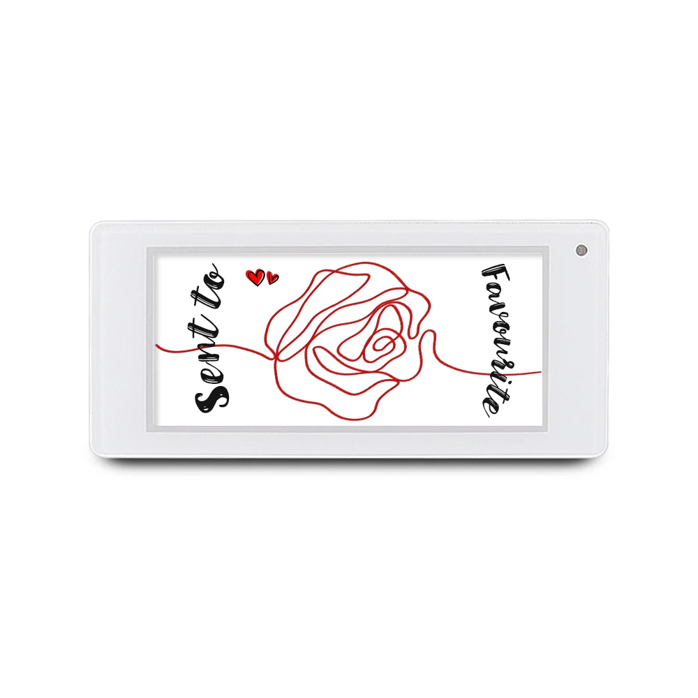 2 Stück 2,9 Zoll BLE 3-Farben-E-Ink-Display Elektronisches Regaletikett Elektronische digitale Preisschilder für den Einzelhandelsgebrauch Image