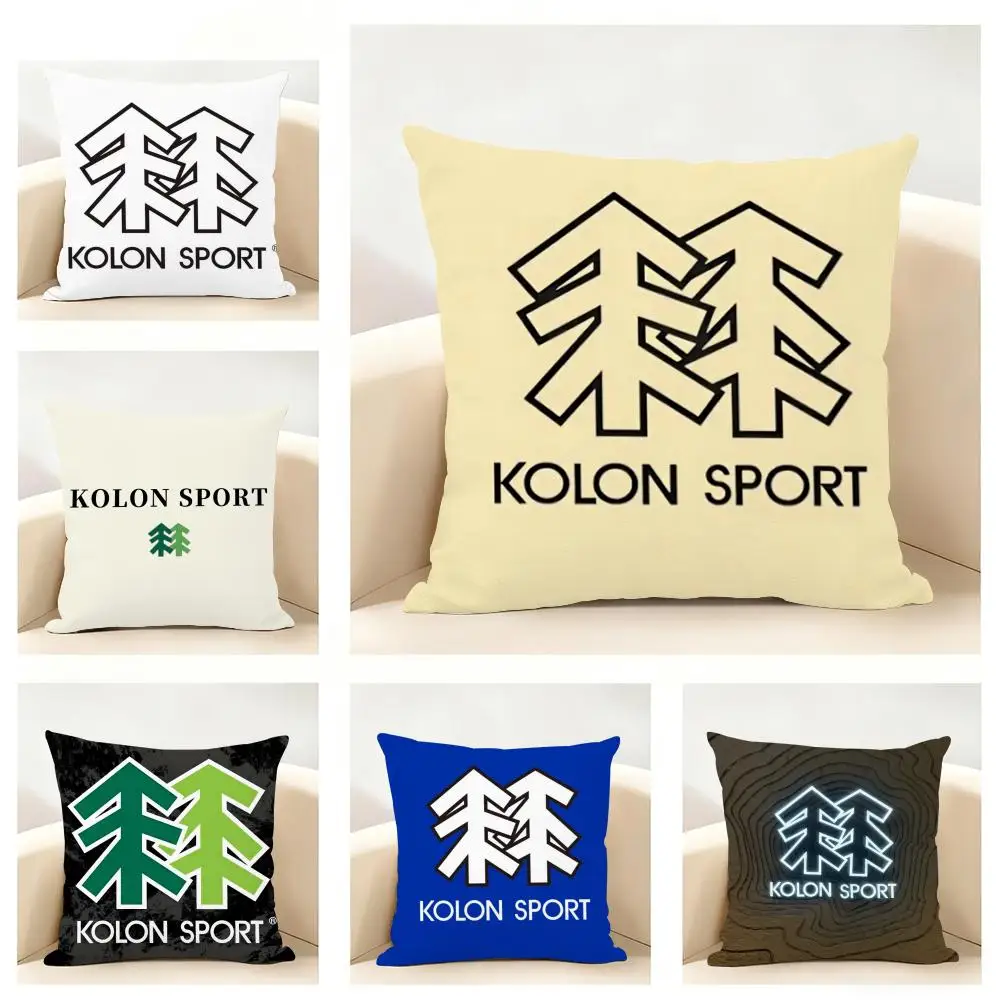 Luxuriöser K-KOLON SPORT Kissenbezug aus Leinen, weich, für Sofa, Bett, Heimdekoration Image