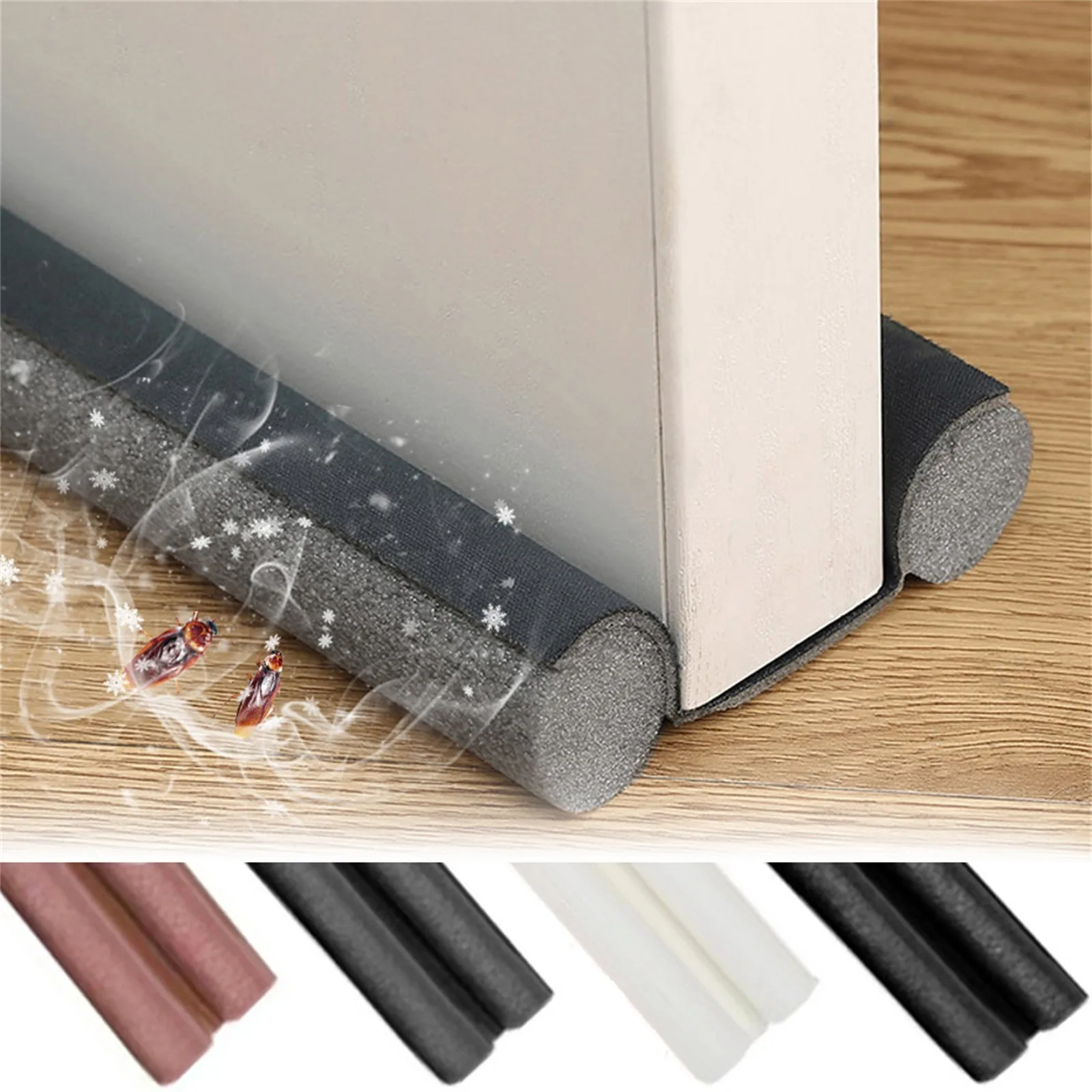 Tür-Zugluftstopper, 91,4 cm, Zugluft-Geräuschblocker unter der Tür, Fenster-Breeze-Blocker, verstellbare Tür, vegen Zugluftdichtung, Fensterversiegelung