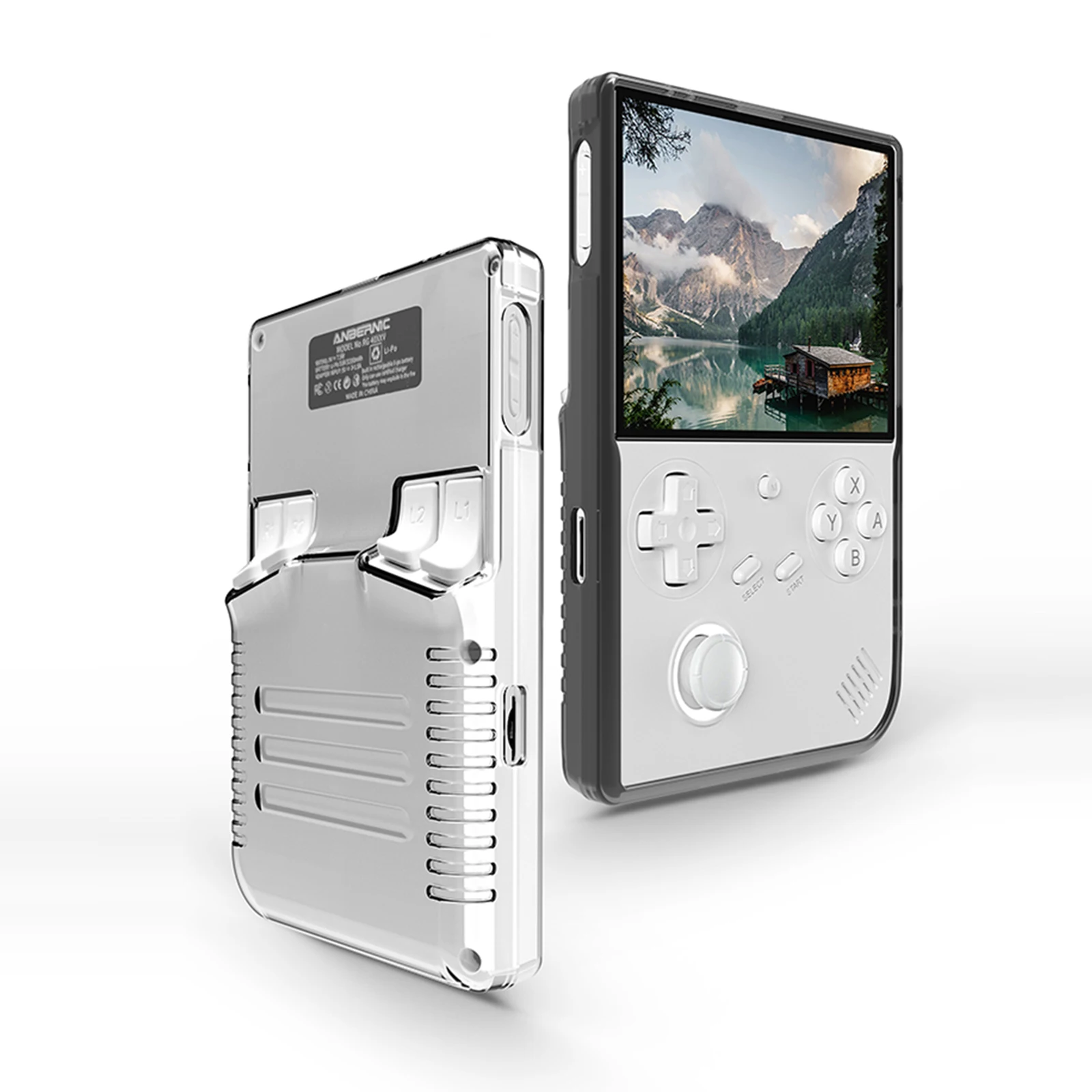 Étui Transparent en TPU pour Console de jeu ANBERNIC RG40XXV, coque de protection pour Console de jeu portable, accessoires de jeu, nouveau