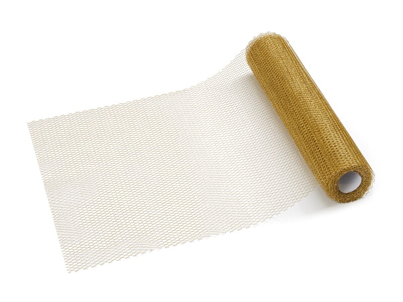 Netz Tischläufer, gold, 0,36 x 9 m Image