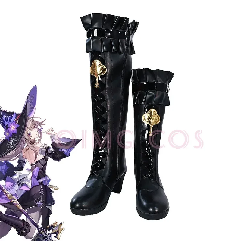 Honkai Star Rail Big Herta Cosplay Halloween für Männer Schuhe Spiel Anime Chinesischen Stil