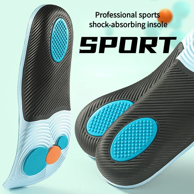 1 Paar orthopädische Pads, Sportschuhe, Einlegesohlen, Fußgewölbeunterstützung, Einlegesohle für Füße, Plantarfasziitis, Plattfuß, Stoßdämpfung, Schuhsohle Image