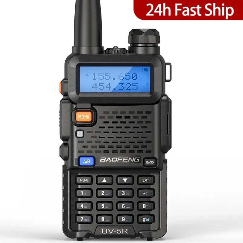 Baofeng UV-5R Langstrecken-Amateurfunk mit FM-Radio 10km tragbares Zwei-Wege-Radio Baofeng UV-5r CB Radio Walkie Talkie Image