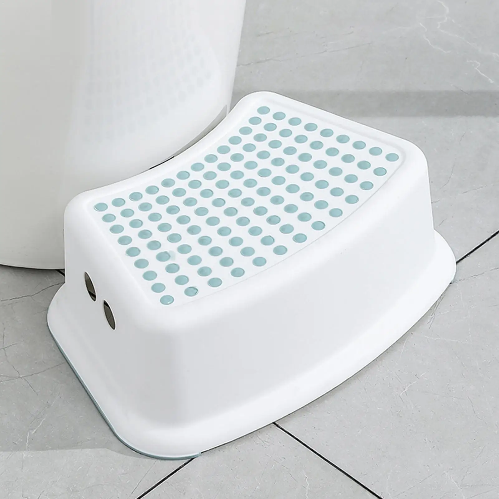Toilettenhocker Badezimmer-Hocker zum Poosen Ergonomischer und Stabiler Hockhocker Robuster Toilettenhocker für Erwachsene und Senioren