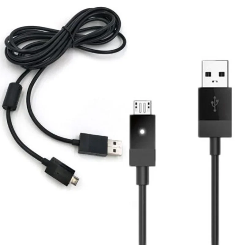 2,75 m extra langes Micro-USB-Ladekabel Ladekabel für Sony Playstation PS4 4 für Xbox One-Controller-Kabel Image