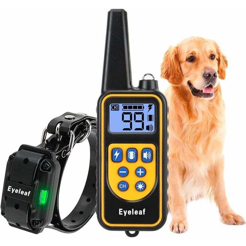 Collare, Imbracatura E Guinzaglio Per Addestramento Ed Educazione Del Cane - Collare Da Addestramento Per Collare Telecomandato Ricaricabile Collare Elettrico Da 800 Iarde Per Addestramento Del Cane (