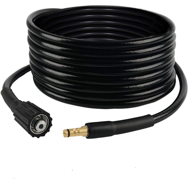 Tubi Di Ricambio Per Idropulitrici Pistole Ad Alta Pressione Tubi Ad Alta Pressione Accessori Con Filettatura M22 Raccordo Rapido Compatibili Con Kärcher K2 K3 K4 K5 K6 K7 (6 Metri)