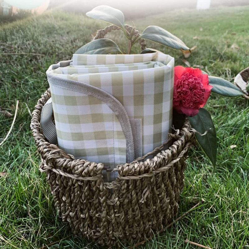 Coperta Da Picnic Extra Large, Coperta Da Campeggio, Tappetino Da Picnic, Coperta Impermeabile Per Esterni, Ideale Per Spiaggia, Campeggio All'aperto, Picnic, 1,5 X 2 M, Verde