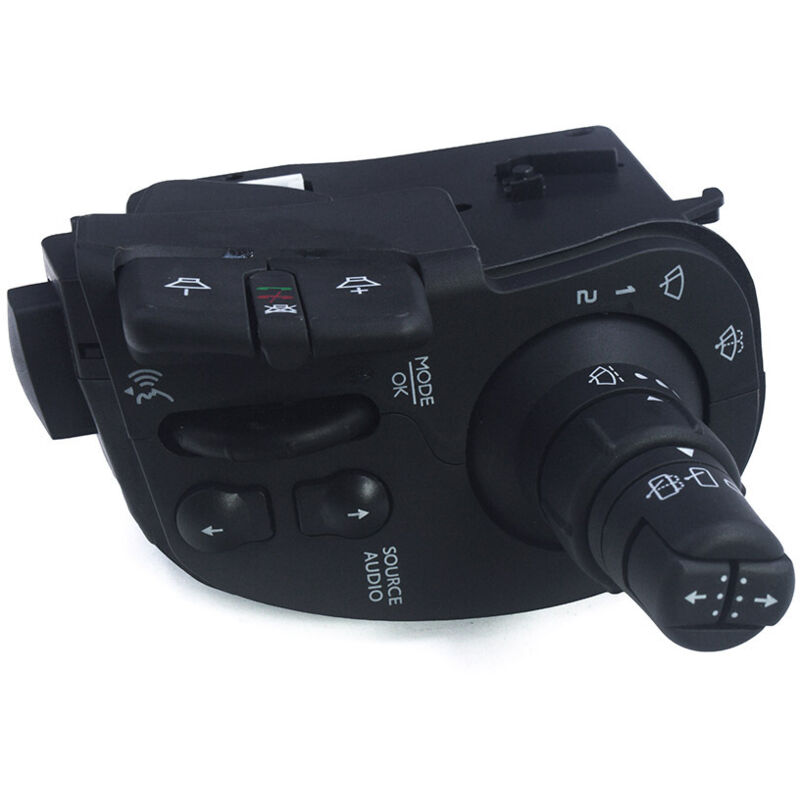 Interruttore Combinato Autoradio E Tergicristallo 8201590631 Per Renault Per Clio 3 Iii 2005 2006 2007 2008 2009 2010 8201359195