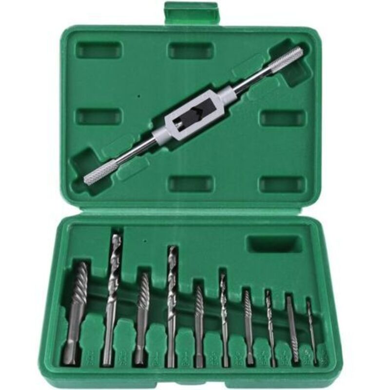 Estrattore Di Viti Rotte, Kit Di Estrattori Di Viti Da 11 Pezzi, Set Di Estrattori Di Viti Danneggiate Per La Rimozione Di Viti Rotte O Danneggiate, Bulloni, Elementi Di Fissaggio, Strumento Di Rimozi