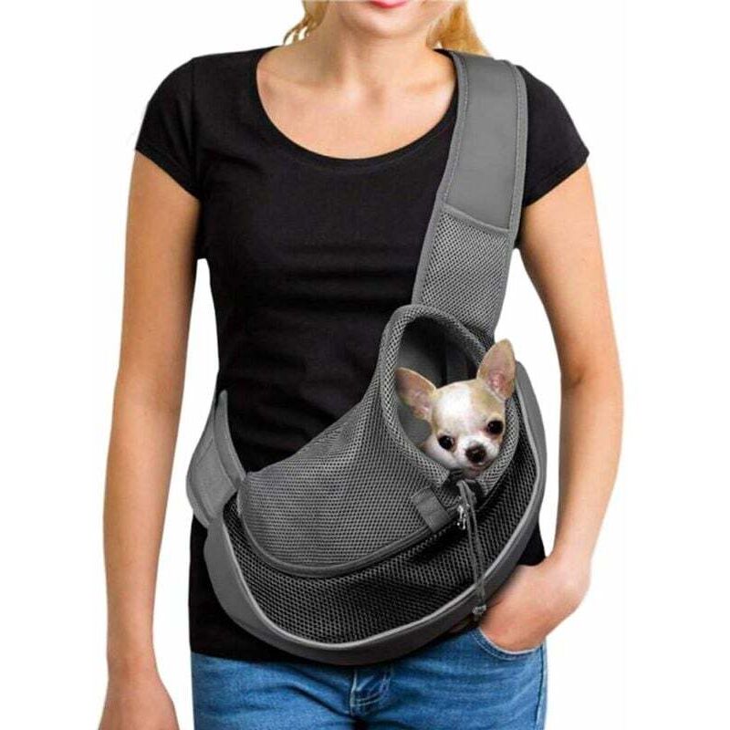 Borsa Da Trasporto Portatile Per Cani, Borsa A Tracolla In Rete Traspirante Per Cani E Gatti, Borsa Da Trasporto A Tracolla Per Animali Domestici, Borsa Da Viaggio Regolabile Per Piccoli Animali, Cane