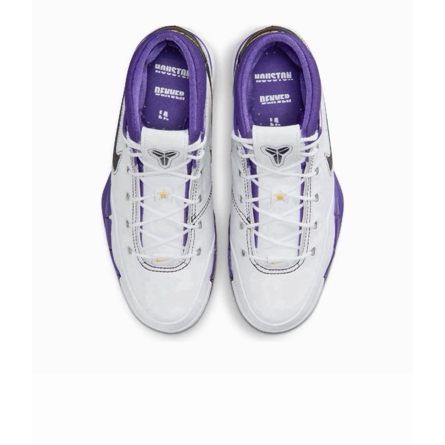 Nike Shoes | 9 Men's - Nike Kobe 1 Protro '81 Points' White/Black-Court Purple Im0542 100 | Color: Black/Purple/Tan/White | Size: 9