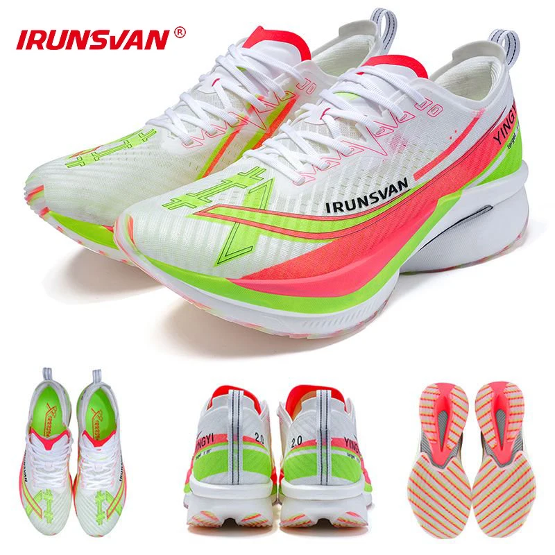 2024 IRUNSVAN Shadow Wing 2.0 Carbon Sportschuhe Original Unisex Sneakers Outdoor Marathon Laufschuhe Gepolsterte Rebound Schuhe