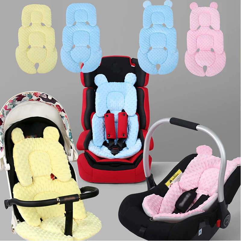 Four Seasons Baby-Kinderwagen-Kissen, Kleinkind-Autositz-Einsatz, Kinderwagen-Pad, allgemeine Thermo-Matratze, Netzstoff, atmungsaktiv, 2-seitig erhältlich Image