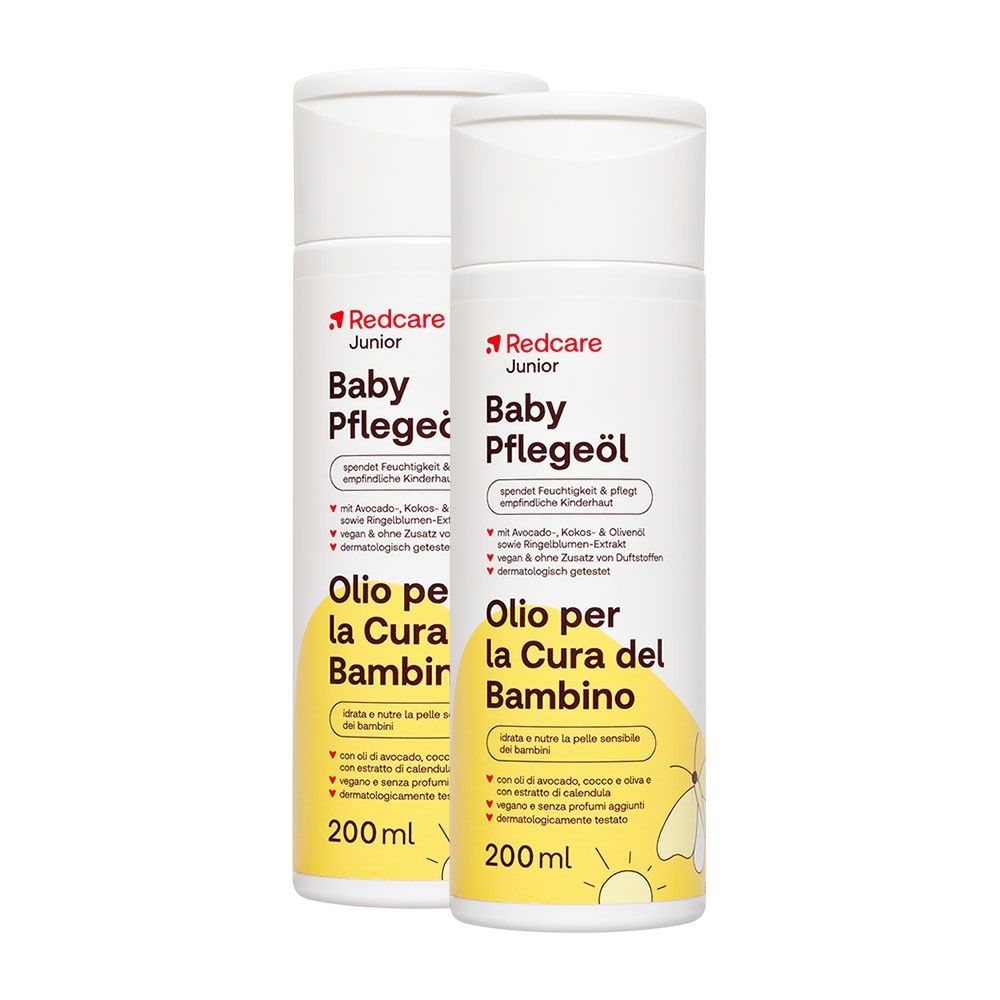 Redcare Junior Olio per la Cura del Bambino 2x200 ml