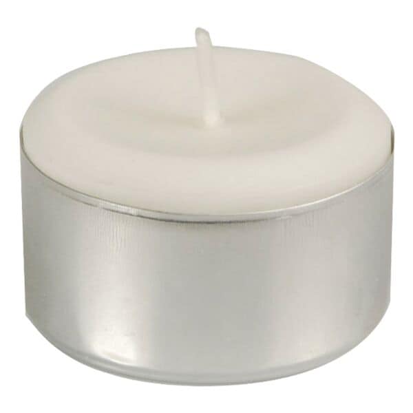 Papstar 100 Teelichter - Ø 38 mm grau, 2.2 cm