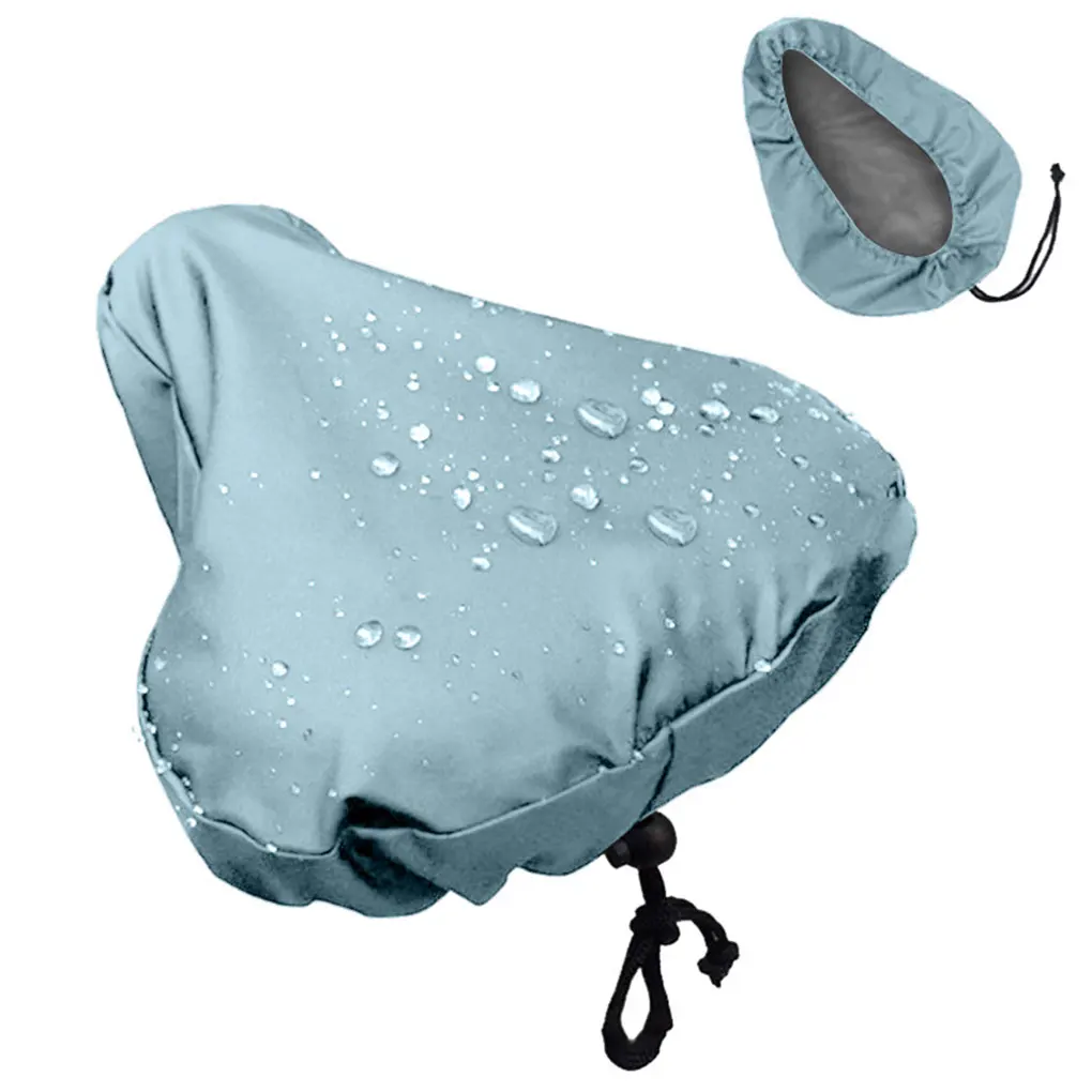 Universeller Fahrradsattel-Bezug Regenschutz Staubschutz Kissen Outdoor Wasserdichter Fahrradsitz-Überzug Image