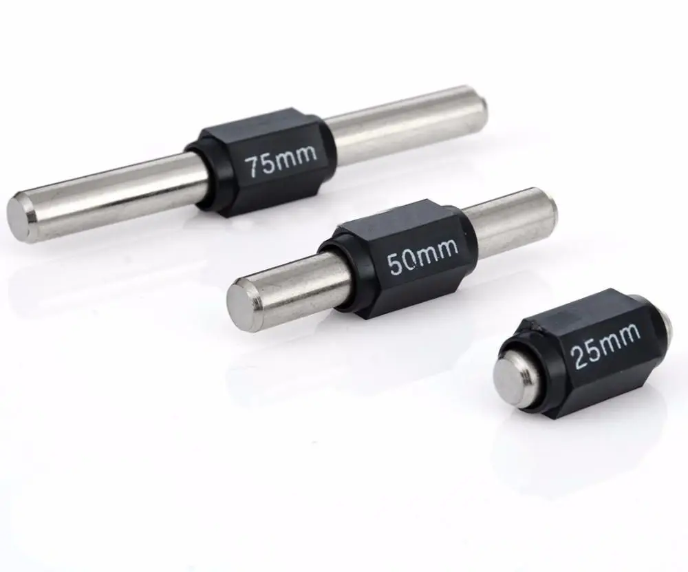 25mm 50mm 75mm 100mm 125mm 200mm Sattel Mikrometer Innen Durchmesser Äußere Durchmesser Kalibrierung Block stange Bar Gauge Bar Ring Gauge Image
