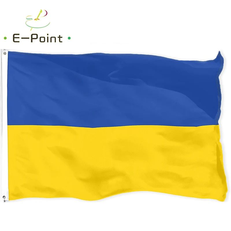 Ukraine Nationalflagge 2ft*3ft (60*90cm) 3ft*5ft (90*150cm) Größe Weihnachtsdekoration für Zuhause Flaggenbanner Image
